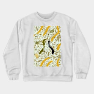 Ferns on Leaf Litter Crewneck Sweatshirt